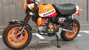 Motor Mungil Monyet Berkelir MotoGP
