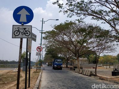 Jalur Sepeda yang Terlupakan di Kanal Banjir Timur Jakarta (2)