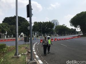 Siaga Ada Demonstrasi, Jalan Sekitar Istana Ditutup