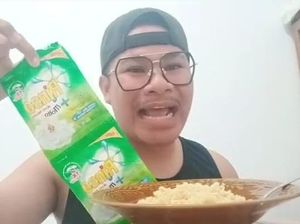 Heboh Youtuber Makan Mie Instan Campur Deterjen, Ini Penjelasan Ahli Gizi