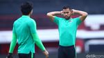 Intip Sesi latihan Timnas Indonesia Jelang Laga dengan Vietnam