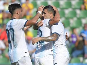 Laga Persahabatan: Argentina Gilas Ekuador 6-1