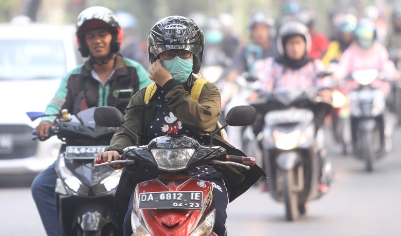 Hari Ke-10 Pemadaman Kebakaran Lahan Gambut di Riau