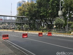 Lalin Menuju DPR dan Istana Merdeka Ditutup, Begini Rekayasanya