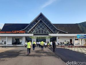 Terkini! Penampakan Bandara Paling Utara RI Terkini! Penampakan Bandara Paling Utara RI