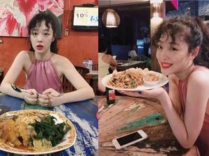 Pernah Cicipi Nasi Padang, Ini 5 Kenangan Kulineran Sulli eks Member F(X)