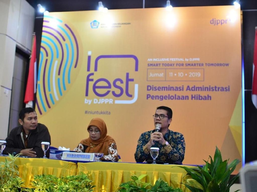 Kemenkeu Bahas Akuntabilitas Penerimaan Hibah di InFest 2019 Kemenkeu Bahas Akuntabilitas Penerimaan Hibah di InFest 2019