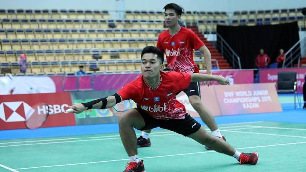 Leo/Daniel Hadapi Mitos Tren Buruk Juara Dunia Junior