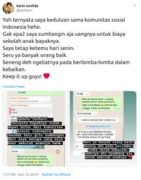 Kicauan Awkarin di Twitter