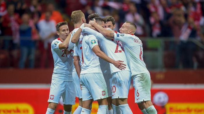Timnas Polandia lolos ke putaran final Piala Eropa 2020 (Lukasz Szelag / AFP)