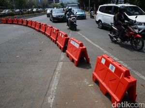 Antisipasi Demo, Jalan Depan Gedung DPR Ditutup
