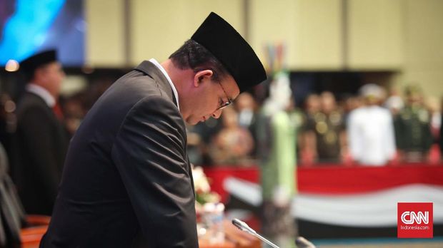 Gubernur DKI Jakarta, Anies Baswedan. CNNIndonesia/Safir Makki