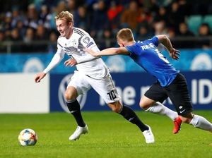 Kualifikasi Piala Eropa 2020: 10 Pemain Jerman Bungkam Estonia 3-0