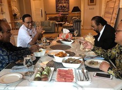 Menu Pilihan Surya Paloh Saat Menjamu Prabowo dan Anies Baswedan