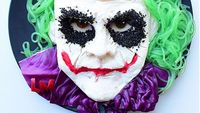 Wajah Seram Joker Menginspirasi Pembuatan Makanan dan Minuman Ini