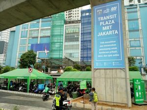 Akhirnya Gojek Punya Tempat Ngetem di Stasiun MRT