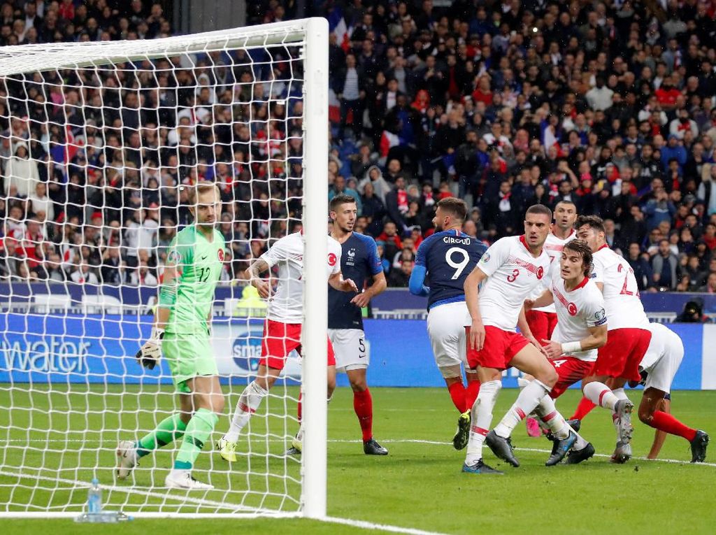 Kualifikasi Piala Eropa 2020: Prancis Diredam Turki 1-1 Kualifikasi Piala Eropa 2020: Prancis Diredam Turki 1-1