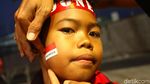 Tingkah Polah Suporter Indonesia dan Vietnam di Bali