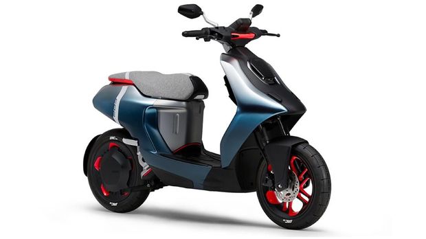 Yamaha E02 berukuran compact.