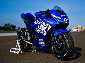 Motor 250 cc Suzuki Versi Balap, Mesinnya Masih 1 Silinder