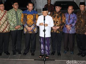 Pimpinan MPR Serahkan Undangan Pelantikan ke Maruf Amin