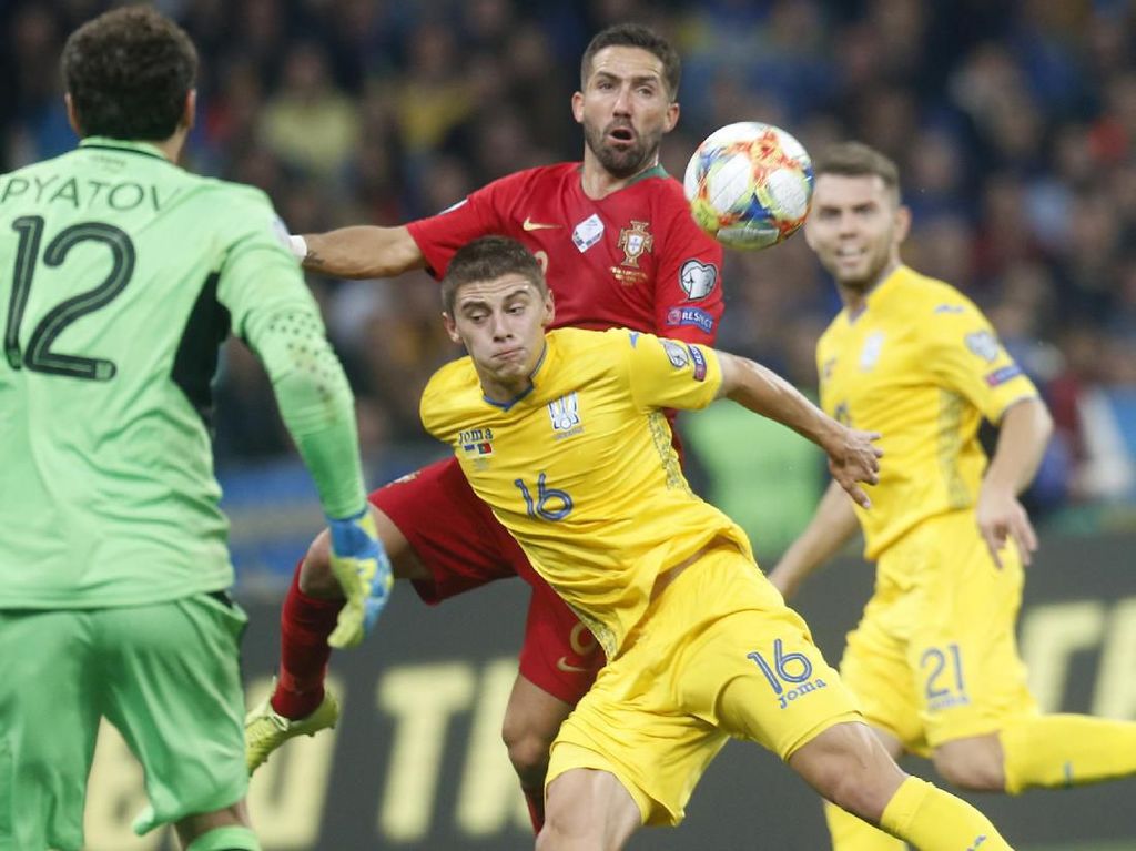 Tekuk Portugal 2-1, Ukraina Lolos Piala Eropa 2020 Tekuk Portugal 2-1, Ukraina Lolos Piala Eropa 2020