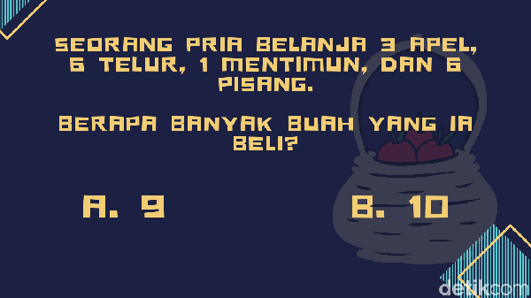 Uji Ketajaman Logika, Ayo Putar Otak Jawab Teka-teki Ini!