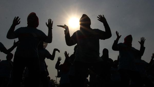 Senam Bersama Ramaikan HND 2019