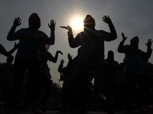 Senam Bersama Ramaikan HND 2019