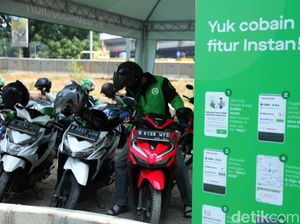 Ini Tempat Ngetem Ojol di Stasiun MRT
