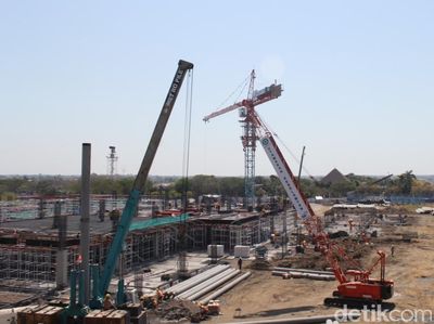 Penampakan Proyek Perluasan Bandara Juanda