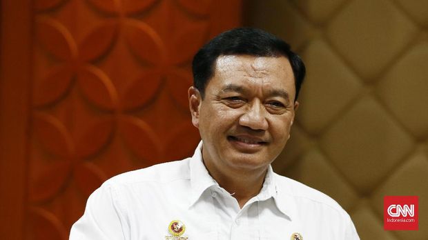 Head of the State Intelligence Agency (BIN) Budi Gunawan after the Coordination Meeting in Nusantara V, Parliament Complex, Senayan, Jakarta, Tuesday October 15, 2019. The coordination meeting involved the MPR, DPR, DPD, TNI , Polri and BIN to ensure the inauguration of the vice president president.  October 20, 2019. CNN Indonesia / Andry Novelino