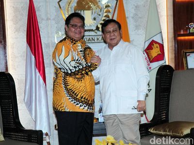 Usai Cak Imin dan Surya Paloh, Kini Prabowo Temui Airlangga