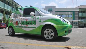 Penampakan Mobil Listrik Buatan Anak SMK Kudus