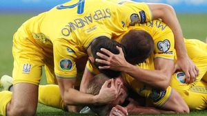 Jungkalkan Portugal, Ukraina Lolos ke Piala Eropa 2020