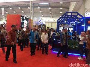 Buka Trade Expo 2019, JK Singgung Perang Dagang AS-China Buka Trade Expo 2019, JK Singgung Perang Dagang AS-China