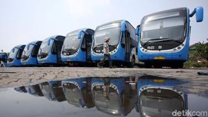 Bus Zhongtong Kembali Jadi Armada TransJakarta