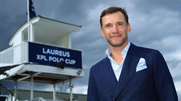 LONDON, ENGLAND - JUNE 20:  Laureus Ambassador Andriy Shevchenko is pictured during the Laureus Polo Cup 2019 at Ham Polo Club on June 20, 2019 in London, England. (Photo by Andrew Redington/Getty Images for Laureus)