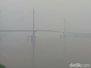 Laporan Langsung Kabut Asap Terparah di Jambi Laporan Langsung Kabut Asap Terparah di Jambi