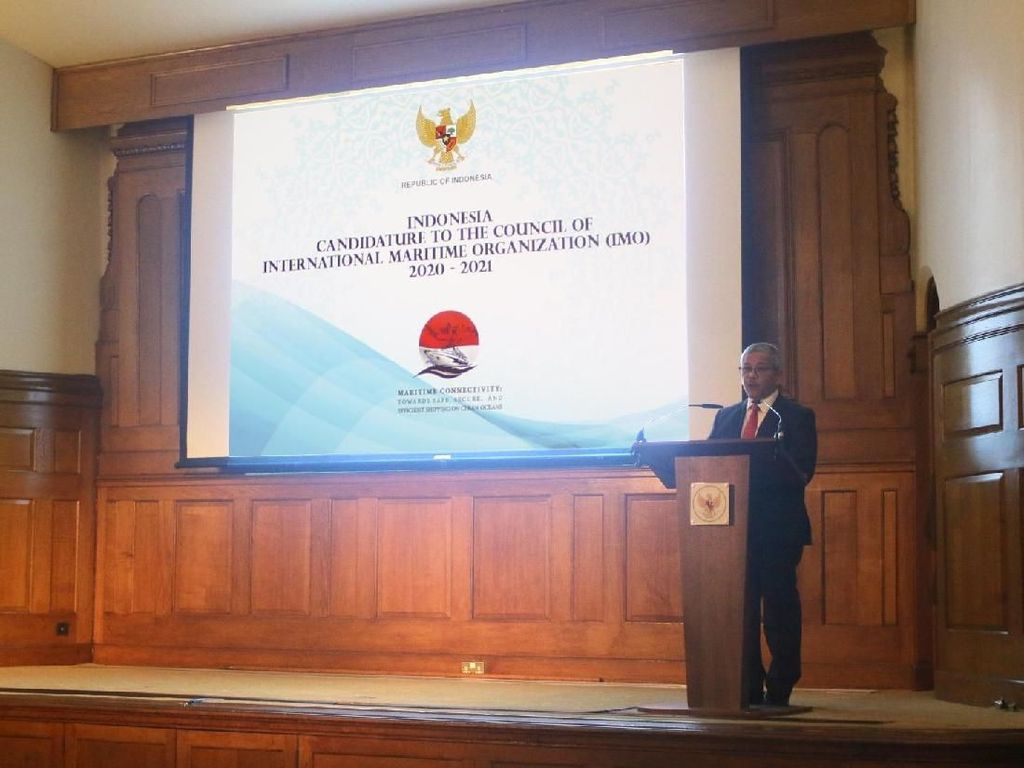 Indonesia Ingin Jadi Anggota Dewan IMO Lagi, KBRI London Galang Dukungan