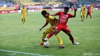 Pertandingan lanjutan Liga 1 2019 antara Persija melawan Semen Padang digelar di Stadion Patriot Candrabhaga, Bekasi, Jawa Barat, Rabu (16/10/2019).