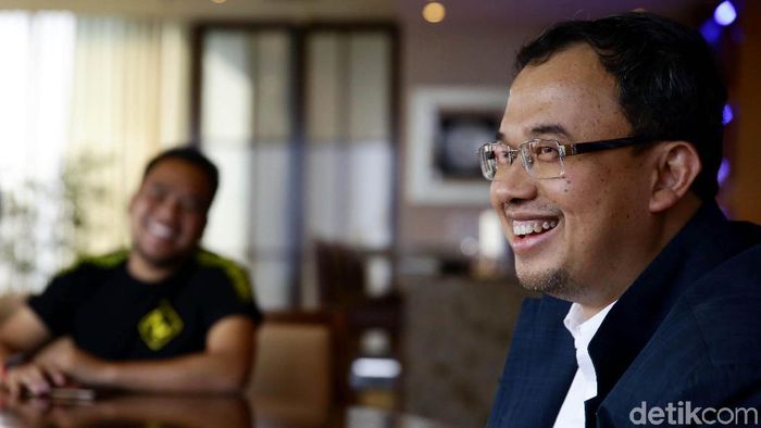 Vijaya Fitriyasa, calon ketua umum PSSI (Rachman Haryanto/detikSport) Vijaya Fitriyasa, calon ketua umum PSSI (Rachman Haryanto/detikSport)