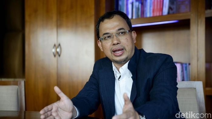 Vijaya Fitriyasa, calon ketum PSSI (Rachman Haryanto/detikSport) Vijaya Fitriyasa, calon ketum PSSI (Rachman Haryanto/detikSport)