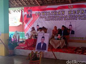 Seorang Polisi di Madiun Rela Pensiun Dini Jika Terpilih Jadi Kades Seorang Polisi di Madiun Rela Pensiun Dini Jika Terpilih Jadi Kades