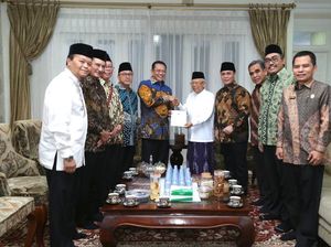 Maruf Amin Apresiasi Pimpinan MPR Maruf Amin Apresiasi Pimpinan MPR