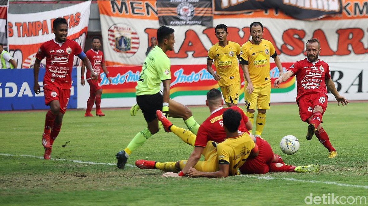 Liga 1 2019 berpacu dengan waktu agar selesai sesua jadwal. (Foto: Agung Pambudhy/detikcom)