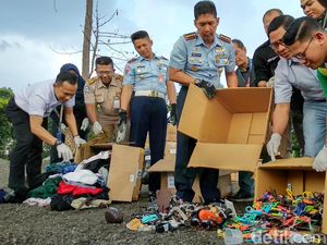 Bandara Husein Musnahkan Sejumlah Barang Tertinggal Milik Penumpang