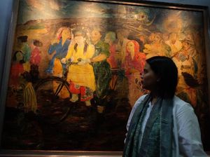 Akhirnya! Lukisan Pengantin Revolusi Hendra Gunawan Diakui sebagai Cagar Budaya