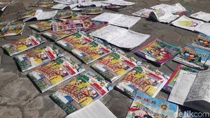 Sekolah Diterjang Puting Beliung, Ratusan Buku TK Basah