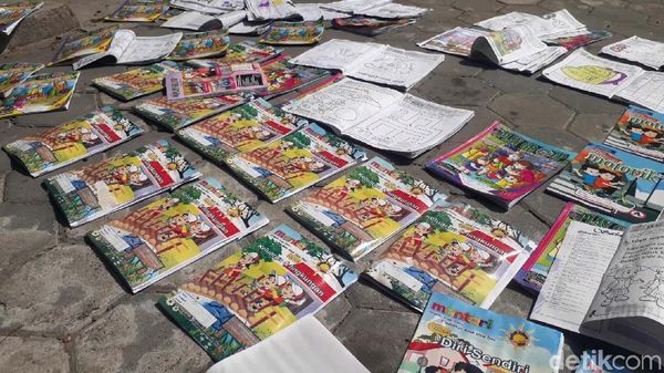 Sekolah Diterjang Puting Beliung, Ratusan Buku TK Basah